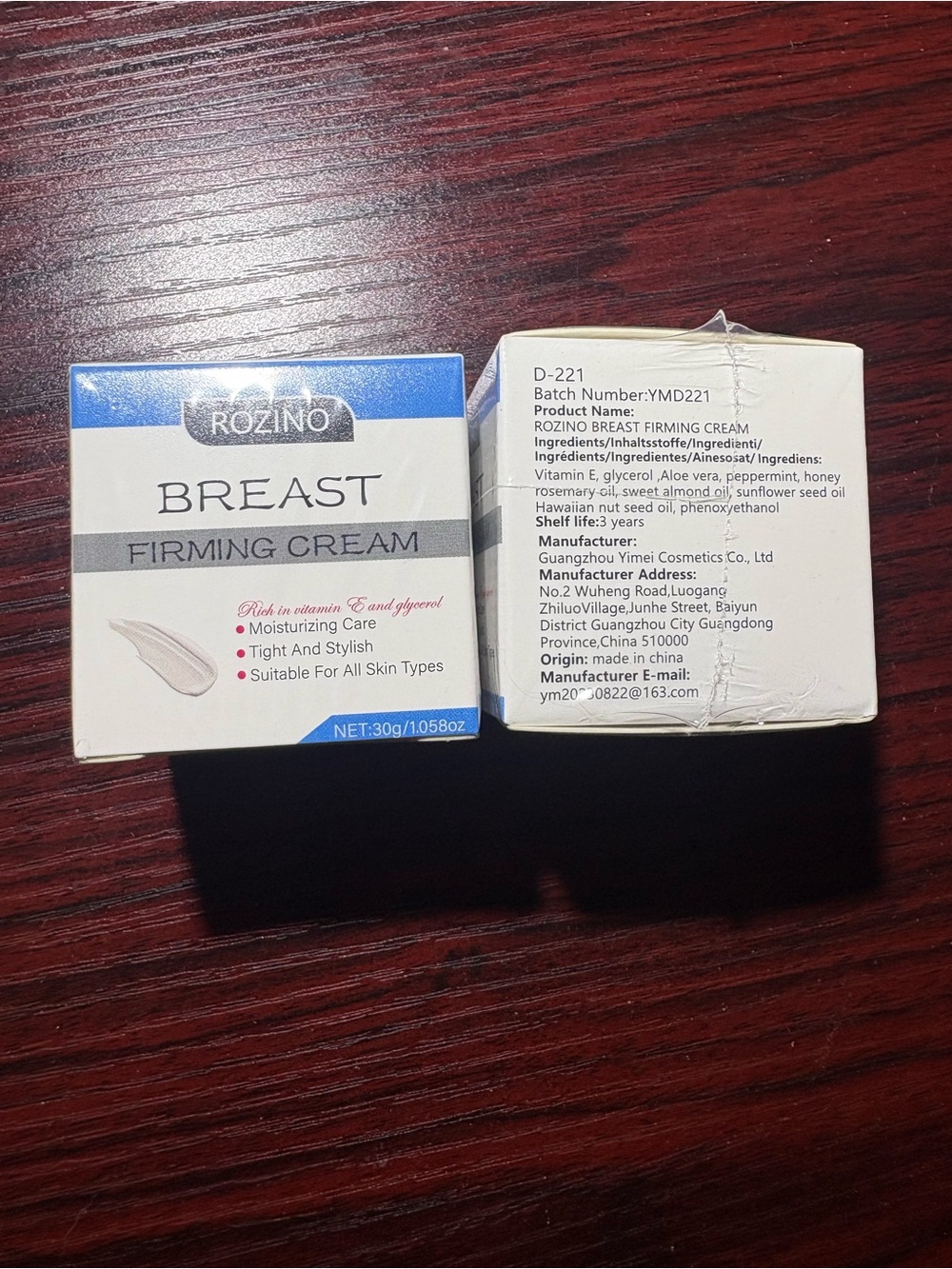 Rozino Firming cream X2